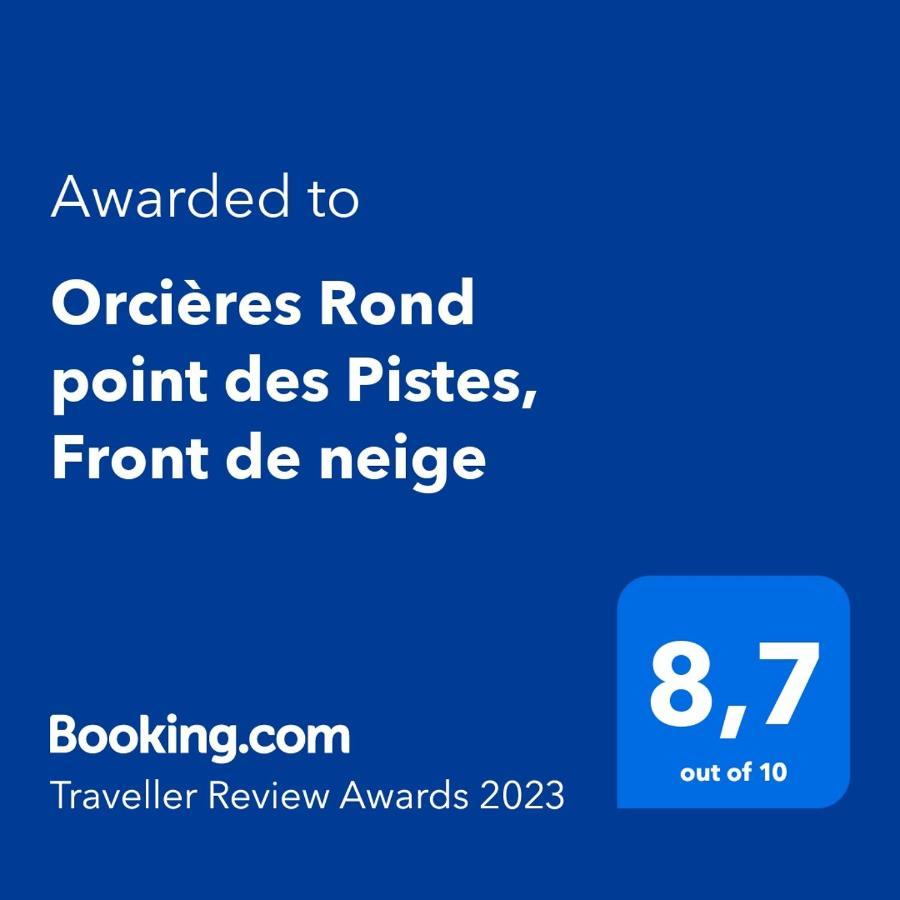 Orcieres Rond Point Des Pistes, Front De Neige Apartment Exterior photo